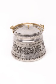 Resim DMT COPPER HOME Dmt Gaziantep Bakırdan 5 Lt El Işlemeli Yoğurt Bakraç [satıl]mayalama Kabı 5 Lt 