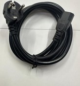 Resim 1.8 Metre 1.5mm Power Kablo 3x1.5mm Oluklu Power Kablo 