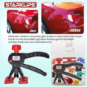 Resim Boyasiz Göçük Düzeltme Set Çanta Pensesi Renkli + 24 Adet Pdr Göç 110877704 