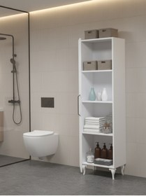 Resim yamandekorasyon Çok Amaçlı Derin Banyo Boy Dolap 