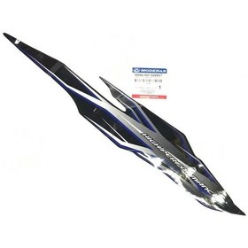 Resim Modenas Gt135 Sele Altı Etiket Mavi Sağ 