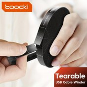 Resim Toocki Kablolu Düzenleyici Kablolu Yönetim Yırtılabilir Organizador Cables Winder Ties Telefon Aksesuarları Tel Kablo Düzenleyici ve Kablolar 