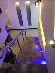 Resim Antrasit Kasa Sensörsüz Mavi Işık Merdiven Ve Basamak Armatürü (546679384) Antrasit 