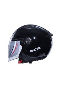 Resim Ncr Kask Çenesiz 236e Ece Belgeli-parlak Siyah 