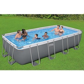 Resim Bestway 56465 Steel Pro Max Prefabrik Yer Üstü Havuz Seti 5,49 M X 2,74 M X 1,22 M 