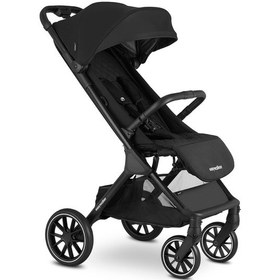 Resim Easywalker Jackey Xl Bebek Arabası Shadow Black 