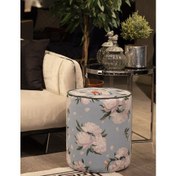 Resim Adawall Adawall Blue Rose Puf 