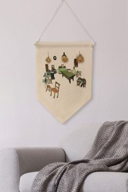 Resim Yatak Odası Pinterest Duvar Dekoru, Van Gogh Sanat Serisi, Kanvas Flama Askılı Duvar Örtüsü NO:411 - Renkli - 1 / 21 x 30 