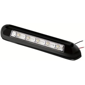 Resim Sunshine011 Siyah 8w 700lm Karavan Karavan Minibüs Römork 12-24v Aydınlatma Lambası 