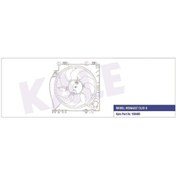 Resim Kale 051857002 - Fan Grubu Davlumbazlı Renault Clıo Iıı Ac Fan G 