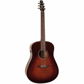Resim Seagull S6 Original QIT Elektro Akustik Gitar (Burnt Umber) 