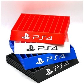Resim Playstation 4 Cd Kutusu Düzenleme Rafı 