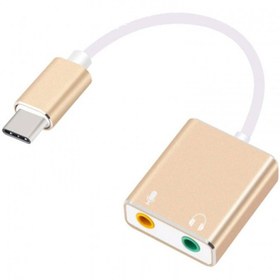 Resim KEEPRO Typec ses kartı type-c sound card typec mikrofon kulaklık ayırıcı 
