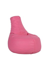 Resim Deri Armut Koltuk Küçük Pembe 67 60 25 Cm 