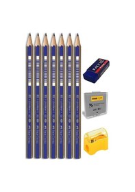 Resim Eskiz Defteri A4 50 Yaprak Karakalem Çizim Seti Hamur Silgi Faber Castell Dereceli Kalem 