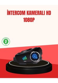 Resim Northcity Q28 Kameralı Motosiklet Kask Kulaklık Bluetooth 5.3 - Su Geçirmez 1080p Hd 