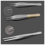 Resim consyos Paslanmaz Çelik Yuvarlak Vücut Dişli Pense - Isıya Dayanıklı, Kaymaz, Paslanmaz Lab & Güzellik Pense Göz Cerrahisi, Anatomik Diseksiyon ve Hassas Görevler için, Hassas Pense | Şık Metalik Kaplama | Dayanıklı Yapı, Lab Pense 