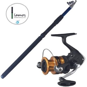Resim Shimano Fx 4000 Fc & Ranger 100 Tele 300 Cm 50-100g Olta Seti 