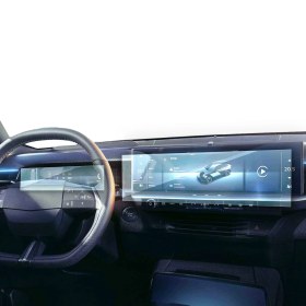 Resim Opel Grandland Uyumlu Ekran Koruyucu Multimedya Ve Dijital Gösterge 2'li Set 9H Nano Ekran Koruyucu 