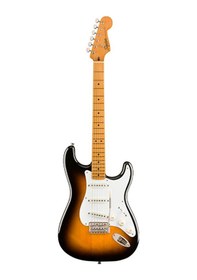 Resim Squier 0374005500 Classic Vibe '50s Stratocaster Elektro Gitar 2-color Sunburst 50'ler Tarzı Akçaağaç Klavye Ve Alnico Manyetikler 