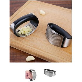 Resim Sarımsak Ezici Paslanmaz Çelik Garlic Press Çok Renkli 