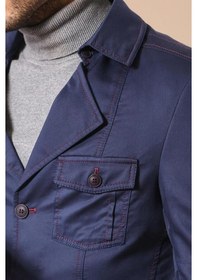 Resim Lacivert Pamuk Trençkot - Wessi Lacivert 