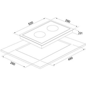 Resim Silverline VC8220B01 Ankastre Ocak 