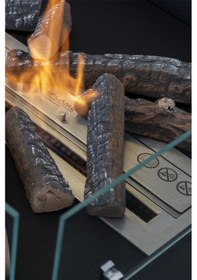 Resim Rehome Korflame Petto Large Bacasız Şömine 