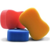 Resim Wilma Secret Oto Yıkama Süngeri - 3'lü Set - Sarı-pembe-mavi 