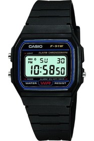 Resim Casio F-91w-1dg Standart Kol Saati (2 Yıl Türkiye Distribütörü Ersa Saat Garantilidir) 