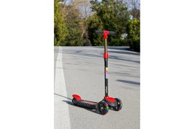 Resim Elura Yeni 3 Tekerlekli Çocuk Scooter LED Işıklı 