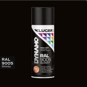 Resim Kluger Parlak Siyah Spey Boya Ral 9005 