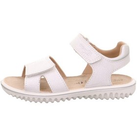 Resim Superfit Sparkle Kız Çocuk Sandalet - Beyaz Gümüş 609004-1020 Beyaz - Gümüş 
