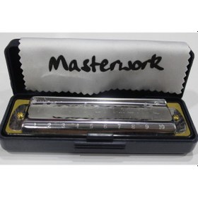 Resim Masterwork 10 Delik C Chromatic Metal Kasa Özel Kutulu Mızıka 