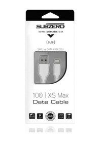 Resim Subzero Cl18 Lightning Apple iPhone Uyumlu 2.0A 1 Metre Şarj Data Kablo 