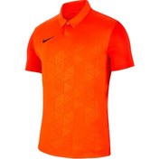 Resim Nike Trophy Iv Erkek Turuncu Klasik Yaka Forma 
