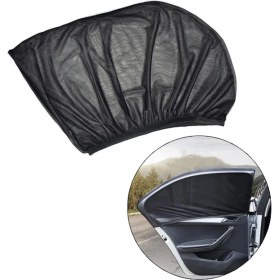 Resim Ally Araba Yan Cam Perdesi Sineklik Araç Oto Güneşlik Örtü Perde Kılıf ALL-35093 