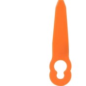 Resim Folinda Stihl Polycut 2-2 Çim Biçme Makinesi İçin 24 Adet Dayanıklı Plastik Kesici Bıçak, Turuncu Değiştirme Aksesuarı 