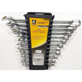 Resim Kombine Düz Yıldız 12'li Anahtar Takımı 6 x 22 MM 