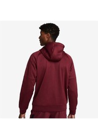 Resim Nike M Therma-fıt Hoodie Full Zip Erkek Sweatshirt Bordo 