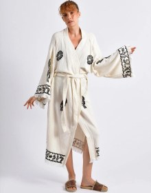 Resim Brandsmithshop Shadow Bloom Kimono Çok Renkli 