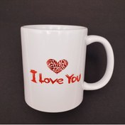Resim CONAHOME I Love You Baskılı Bardak 
