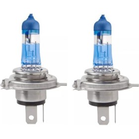 Resim Flösher 12V 60/55W H4 %100 Fazla Standart Sarı Işık Ampul Seti 