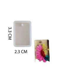 Resim Epoksi Silikon Kalıp Minik Boy Dikdörtgen Model 