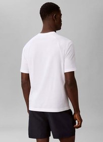 Resim CALVIN KLEIN CALVIN KLEIN Erkek Marka Logolu Günlük Kullanıma Uygun Beyaz T-Shirt LV00NM3019 100 