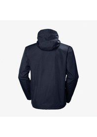 Resim Helly Hansen Seven J Erkek Lacivert Yağmurluk 62047 