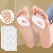 Resim Ayak nasırları ve nasırlar için yumuşak köpük taban pedleri 6'lı paket - Rahatlık ve rahatlama için koruyucu tabanlıklar 