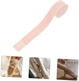 Resim BESPORTBLE Ayakkabı Burnu Şeritleri Pembe Ayakkabı Bağcıkları Yumuşak Şerit Pointe Ayakkabı Ipuçları Şerit Renkli Ayakkabı Kurdelesi Bale Ayakkabısı Şerit Yoga Ayakkabıları Kadın Tuval Düz 