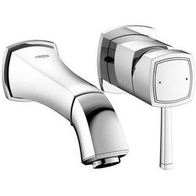 Resim Grohe Grandera İki Delikli Duvardan Lavabo Bataryası 19929000 