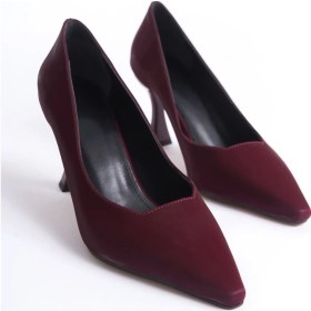Resim Kocadal Kocadal Cordelia Kadın Bordo Saten Stiletto Muhtelif 